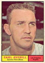 1961 Topps Baseball Cards      358     Earl Averill Jr.